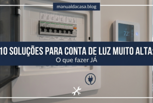 10 soluções para conta de luz muito alta o que fazer já