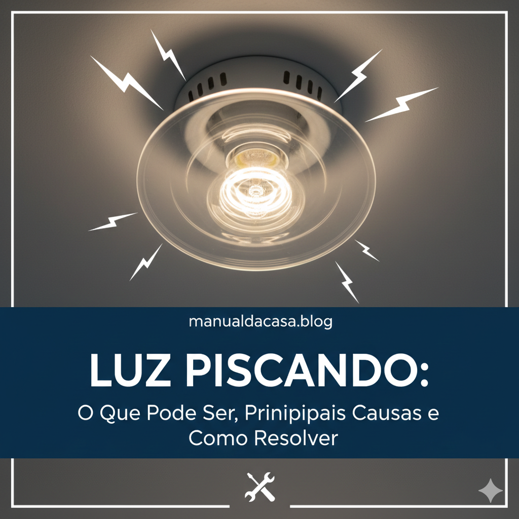 Luz Piscando: O Que Pode Ser, Principais Causas e Como Resolver