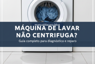 Máquina de lavar não centrifuga? Guia completo para diagnóstico e reparo