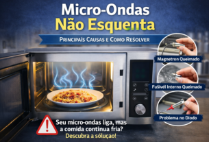 Micro-ondas Não Esquenta: Principais Causas e Como Resolver o Problema