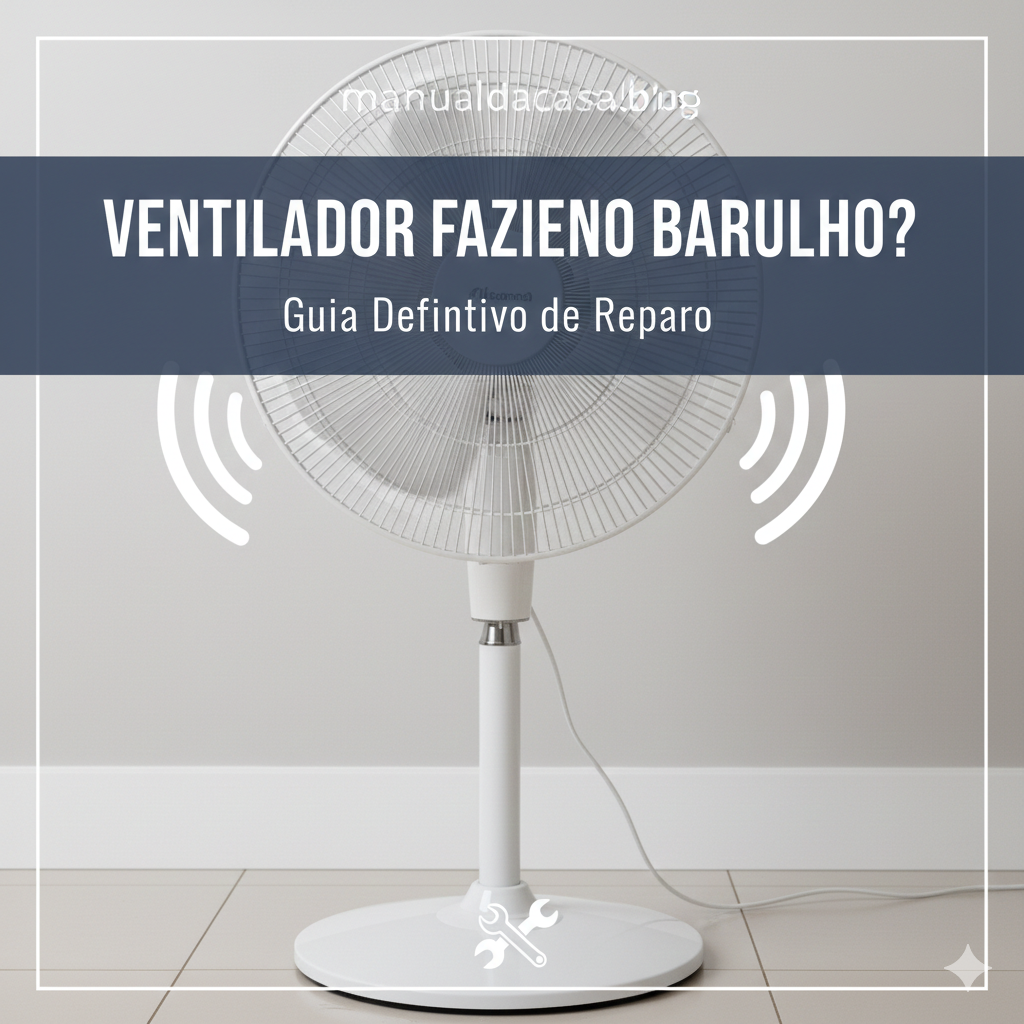 Ventilador Fazendo Barulho? Guia Definitivo de Reparo (Edição 2026)