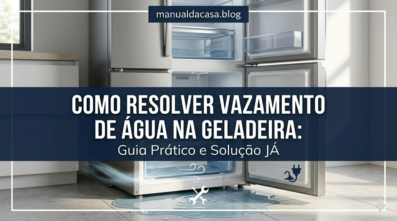 Como Resolver Vazamento de Água na Geladeira: Guia Prático