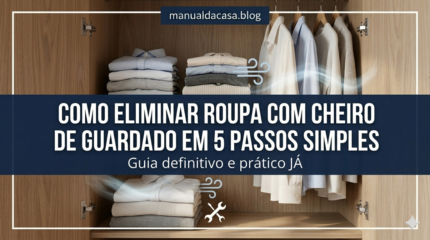 Como eliminar roupa com cheiro de guardado em 5 passos simples