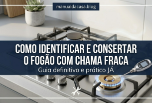 Como identificar e consertar o fogão com chama fraca