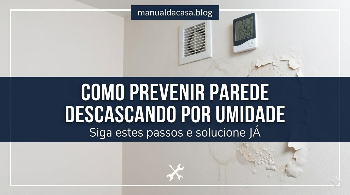 Como prevenir parede descascando por umidade em sua casa