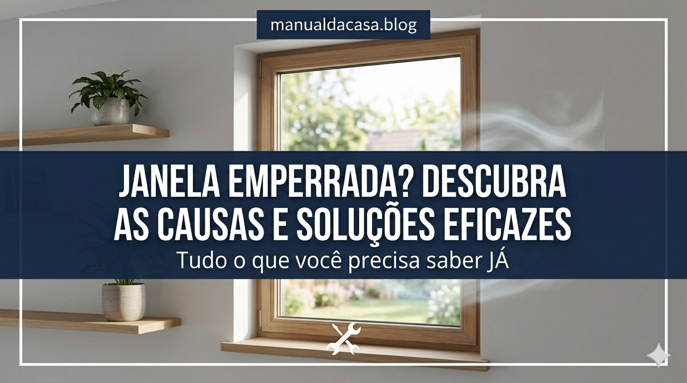 Janela emperrada? Descubra as causas e soluções eficazes