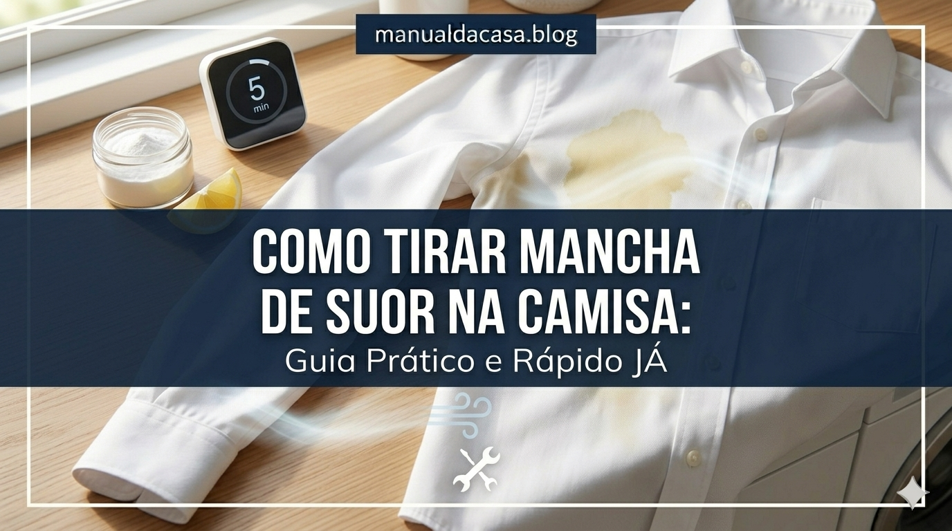 Como tirar mancha de suor na camisa: Guia Prático e Rápido