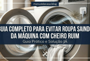 Guia completo para evitar roupa saindo da máquina com cheiro ruim