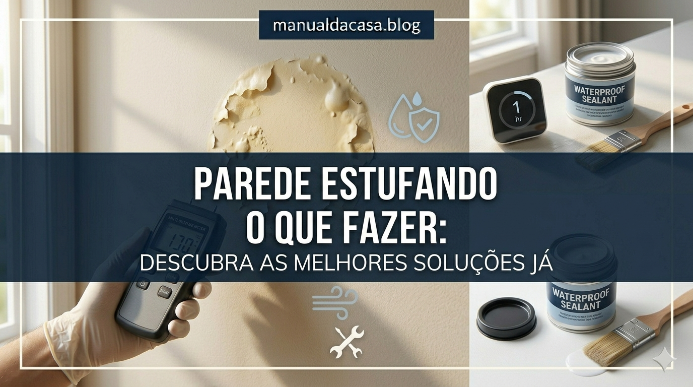 Parede estufando o que fazer: descubra as melhores soluções