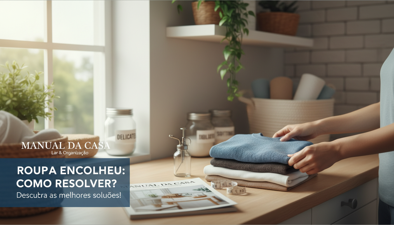 Roupa encolheu como resolver? Descubra as melhores soluções!